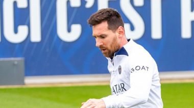 Messi regresa a los entrenamientos del Paris Saint-Germain