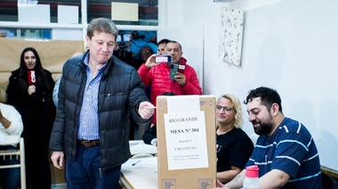 Amplia ventaja de Melella con más de la mitad de los votos escrutados en Tierra del Fuego