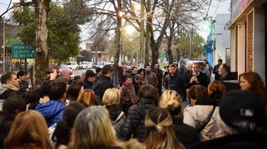 Garro en Villa Elisa: “Ya hicimos lo necesario, ahora vamos por lo que soñamos”