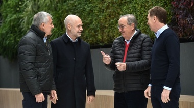 El intendente de Tandil, Miguel Lunghi, manifestó su apoyo a las candidaturas de Larreta y Santilli