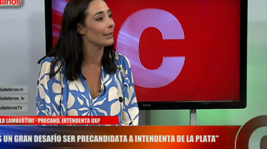 Paula Lambertini: "Las mujeres tenemos la capacidad de gobernar La Plata y me sobra vocación de trabajo"