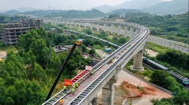 Aumenta 7 % inversión ferroviaria de China entre enero y julio