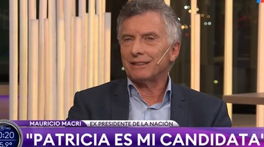 Macri: “Patricia (Bullrich) es mi candidata”, dijo y agregó que “no va a dar un paso atrás y va a enfrentar a los mafiosos”