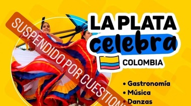 Por cuestiones climáticas, se suspendió la jornada de "La Plata Celebra"
