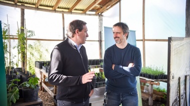 Garro firmó un importante convenio para promover la forestación y la sustentabilidad en la ciudad