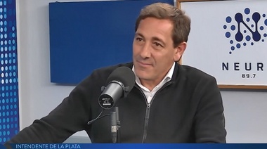 Garro con Fantino: "¿Cómo te vas a meter con las pasiones?", dijo en referencia a Alak cuando clausuró obras a los clubes de fútbol de La Plata
