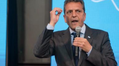 Massa destacó en San Juan "la convocatoria a un gobierno de unidad nacional"