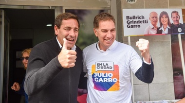 Garro y Santilli en distintas actividades: “No hay dudas de que Patricia Bullrich va a entrar en el balotaje”