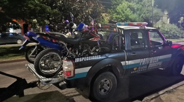 Municipio platense secuestró más de 40 motos en un amplio operativo de seguridad vial