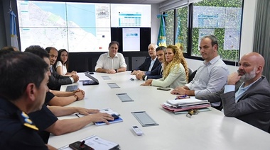 Alak se reunió con Alonso para avanzar en políticas de seguridad y prevención