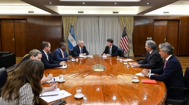 Nicolás Posse se reunió con el subsecretario de Estado para Asuntos del Hemisferio Occidental de EEUU, Brian Nichols