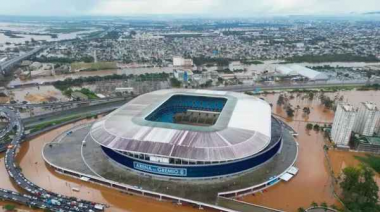 Se postergó el partido entre Estudiantes y Gremio por las inundaciones en Brasil