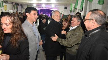 Alak participó de la cena por el 110° aniversario de City Bell
