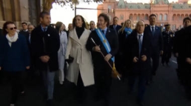 Javier Milei no saludó a Nicolás Posse en la apertura del Tedeum en la Catedral y crece la interna en el Gabinete