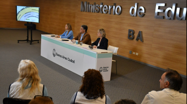 “BA Aprende cambia el paradigma, lo que transforma vidas no es la enseñanza sino el aprendizaje”, dijo Jorge Macri