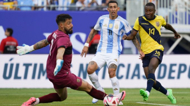 Ángel Di María tras el triunfo ante Ecuador: "Fue un buen partido para poder demostrar cómo estamos"