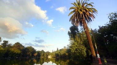 Jornada con altas temperaturas, y cielo parcialmente nublado