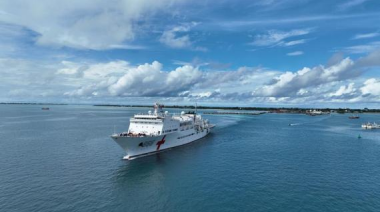 Buque hospital de Armada china zarpa para misión de 2024