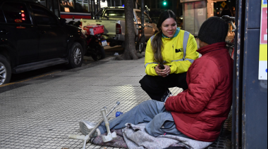 En las últimas 96 horas más de 800 personas aceptaron pasar la noche en los paradores de la Ciudad de Buenos Aires