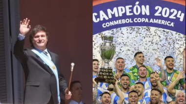 Javier Milei invitó a la Selección Argentina al balcón de la Casa Rosada tras ganar la Copa América: “Es un triunfo de ellos”