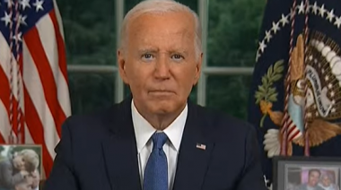 Joe Biden le habló al país con un mensaje esperado: "amo este cargo, pero amo más a mi país"