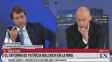 ¿Quién operó a Feinmann?: indignado pidió que echen a Bullrich, a su vocero y al jefe de la Policía por una “fake news”
