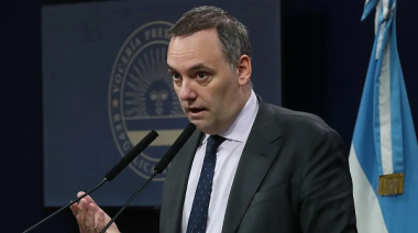 Adorni: "es la primera vez que se blinda el déficit fiscal, el presupuesto estará anclado a los ingresos"