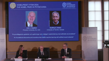 John J. Hopfield y Geoffrey E. Hinton ganan premio Nobel de física 2024