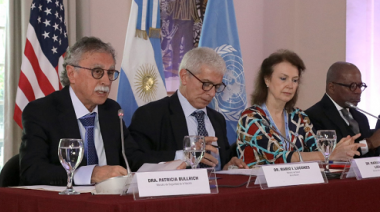 El ministro Lugones participó de un encuentro sobre abordaje integral de drogas sintéticas