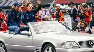 Colapinto llegó a Brasil para su sexta carrera y los argentinos preparan un banderazo