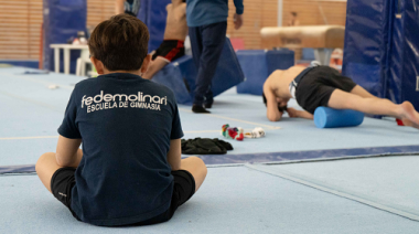 Federico Molinari: “Me pone feliz devolverle a la gimnasia algo de todo lo que me dio”