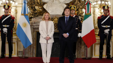Milei y Meloni repasan agenda bilateral y preparan plan de acción Italia-Argentina 2025-2030