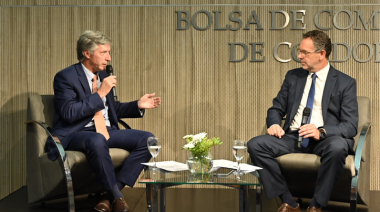 Santiago Bausili participó de un nuevo Ciclo de Coyuntura en la Bolsa de Comercio de Córdoba: Para el año que viene, los mercados estiman una inflación del 19.5%, consignó