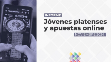 Un 33,8% de jóvenes platenses declara haber apostado on line alguna vez