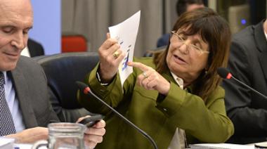 Bullrich instruyó a la PSA a realizar tareas de carga y descarga de equipaje en Aeroparque por la huelga de Intercargo