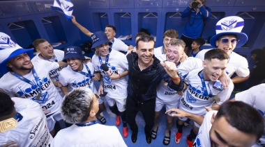 Gustavo Quinteros y su primer título en el fútbol argentino