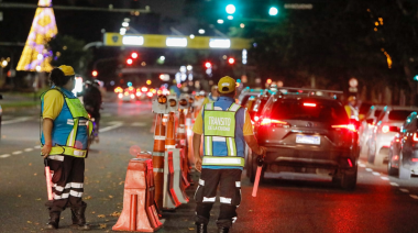 La Ciudad de Buenos Aires reforzó los controles de alcoholemia en Nochebuena y casi duplicó la cifra de testeos
