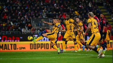Lautaro Martínez rompe su sequía y lleva al inter a la cima provisional de la Serie A