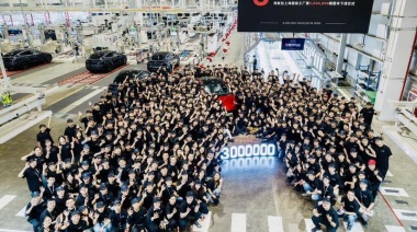 Nueva megafábrica de Tesla en Shanghai inicia fase de pruebas de su producción