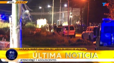 Dolor e indignación en La Plata: Una nena de 7 años murió al tirarse de un auto en movimiento durante un violento robo