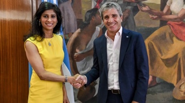 Avanza el acuerdo con el FMI, anunciaron Gopinath y Caputo