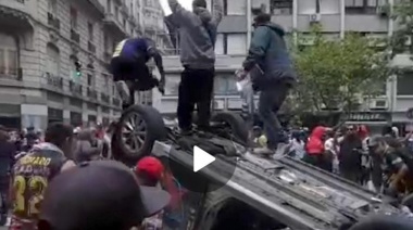 Policía de la Ciudad detiene en Floresta a sospechoso de prender fuego un patrullero: Sería "barra" de All Boys