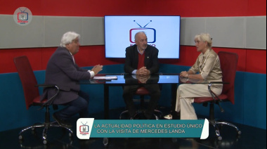 Pasó por la TV platense: ¿El legado de Carlos Menem se representa en el actual gobierno?