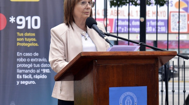 Bullrich presentó *910 para bloqueo inmediato de celulares robados