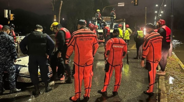 Temporal en Buenos Aires: "La situación sigue siendo compleja, hay familias evacuadas"