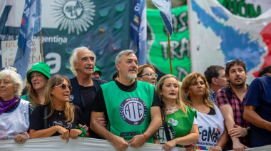 Aguiar (ATE): "No es casual que vengan por el derecho a huelga"