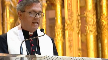 Tedeum por el 25 de Mayo: Arzobispo de Buenos Aires hizo un contundente pedido de unidad