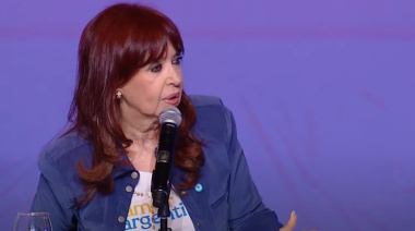 CFK: "el default está a la vuelta de la esquina", advirtió