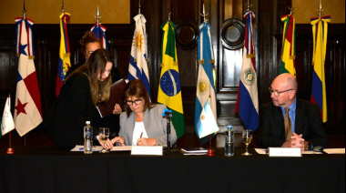 Bullrich participó de la LIII Reunión de Ministros del Interior y Seguridad del Mercosur