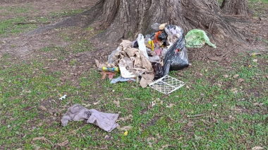 El Parque Saavedra presenta zonas de notable abandono